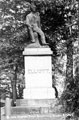 Ebenezer Elliott Monument, Weston Park. Originally stood in Market Place (High Street) removed to Weston Park 1875.