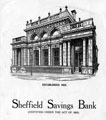 Sheffield Savings Bank, Norfolk Street, established 1819