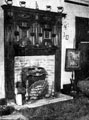 Fireplace in the lounge of Whiteley Wood Manor, off Whiteley Wood Road. The mantelpiece and grate date back to 1653. They used to be in the hallway of the old Whiteley Wood Hall.