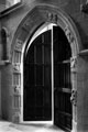 Sheffield Cathedral, door leading to Chapel of Holy Spirit