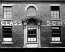 Window of the The Middle Class School, No 18, Paradise Square ( former Hebblethwaite's Academy)