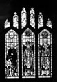 Stained glass window in St. Nicholas' Church, High Bradfield