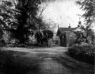 Painting depicting the old entrance to Botanical Gardens, approached via Ecclesall Road