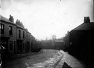 Crookes, looking south with St. Thomas' church in the background