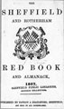 Cover of Sheffield and Rotherham Red Book and Almanack, 1867