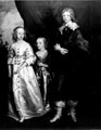 William Wentworth (1626 - 1695), 2nd Earl of Strafford, and his sisters