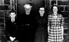 Rev. George Herbert  Platt, Vicar of Oughtibridge until 1950, with his family