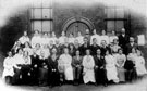 Group outside Darnall Church Hall