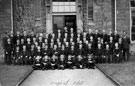 Boys' Charity (Blue Coat) School, outside the Psalter Lane premises (now Bluecoat Rise)