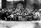 Group of workmen from Great Central Railway Neepsend Sheds