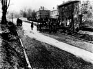 Road Workers at Far Lane between Dykes Lane and Dykes Hall Road