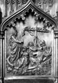 Pulpit at St. Mary C. of E. Church, Church Street, Ecclesfield, carvings by Arthur Hayball, panels by Antwerp