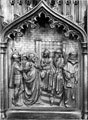 Pulpit at St. Mary C. of E. Church, Church Street, Ecclesfield, carvings by Arthur Hayball, panels by Antwerp