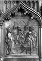 Pulpit at St. Mary C. of E. Church, Church Street, Ecclesfield, carvings by Arthur Hayball, panels by Antwerp