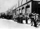 George Clark (Sheffield) Ltd., North British Steel Works, motor and horse vehicles