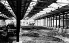 View: s10031 Main shop under construction at W. T. Flather Ltd., Standard Steel Works, Sheffield Road, Tinsley