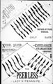 Penknives, Sample Page from Trade Catalogue, manufacturers unknown