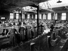 Cutlery Manufacture, Sheffield Spoon and Fork Buffing Shop in which time and motion studies were carried out in 1920