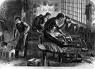 View: s10249 Edge tool manufacture. File cutting and teeming, 1866