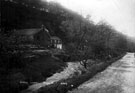 Roscoe Wheel Mill, Roscoe Cottages (occupied by the wheel grinders) and River Rivelin, Rivelin Valley