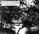 Wire Mill Dam, the former location of Whiteley Wood Rolling Mill, also known as Wire Mill, Porter Brook