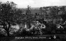 Elevated view of Forge Dam, Whiteley Woods, Fulwood