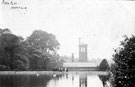 View: s11079 Firth Park duck pond and clock tower pavilion, Firth Park Road