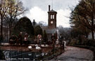 View: s11097 Duck pond and clock tower pavilion, Firth Park Road