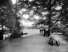 Endcliffe Park Boating Lake, previously the dam belonging to the Holme (Second Endcliffe) Grinding Wheel