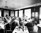 View: s11238 Smokeroom, restaurant with seating for around 100, Brightside and Carbrook Co-operative Society Ltd., City Stores, Exchange Street