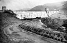 Derwent Dam and Ladybower Reservoir, overflows into Ladybower Reservoir