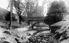 Rivelin Lower Dam, before reconstruction, (also known as Hollow Meadows Dams)