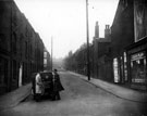 Looking up Ellison Street from Netherthorpe Place towards Dover Street