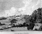 South East view of Attercliffe, by William Ibbitt