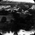 General view of Fulwood from Whiteley Fields. Forge Dam in foreground