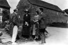 Group of four standing near Little Norton Green, barn belonging to Park Farm