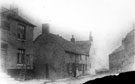 Southey Green Road, Travellers' Rest (on left) and Southey Hall (on right), Southey Green