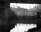 Railway bridge over the River Don at Sandersons head goit