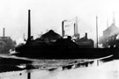 River Don looking towards Kelham Island showing Kelham Island Weir in the foreground