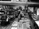 Interior of Sheffield Corporation Printing Department, Bookbinding Department, Scotland Street