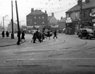 View: s13159 Attercliffe Road at the junctions of Staniforth Road and Kimberley Street with properties including Henry Wigfall and Son and  H. Boldock