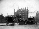 Church Street looking towards Parade Chambers, 1895-1915, includes tram no 55