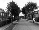 View: s14883 Dial Way, Firth Park, showing the tree lined layout and footpath