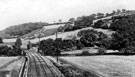 Bradway Bank, Dore and Totley, looking north towards Dore and Totley Station from Baslow Road