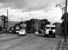 View: s15145 Ecclesall Road and Psalter Lane junction from Ecclesall Road South, No. 993 Ecclesall Road, Sheffield Savings Bank