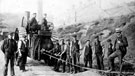 Steam traction engine at Neepsend Power Station, Club Mill Lane