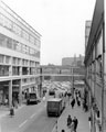 View: s15494 Exchange Street looking towards Furnival Road and City Goods Station, Castle Market and 'The Gallery' on left