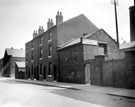 Forncett Street, Burngreave showing the rear yard of Royal Rifle Corps public house, Nos. 147-139 Carlisle Street East