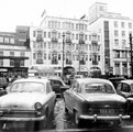 View: s16061 Fitzalan Square, left-right, No 14/16, John Smith's Tadcaster Brewery Co. Ltd., offices, The White Building, offices and No. 4 Marples Hotel