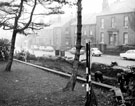 View: s16329 Glossop Road, houses opposite junction at Beech Hill Road